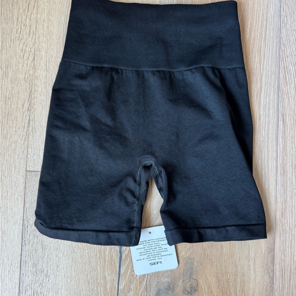 SEFI Women's Black Athletic Shorts